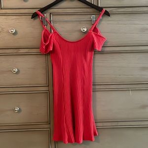 Silence + Noise Ribbed Mini Dress